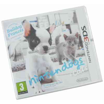 Nintendo Nintendog Cats 3ds Bouldogue Frances 3 